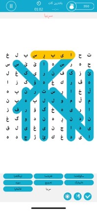 Kurdish Word Search ووشه screenshot