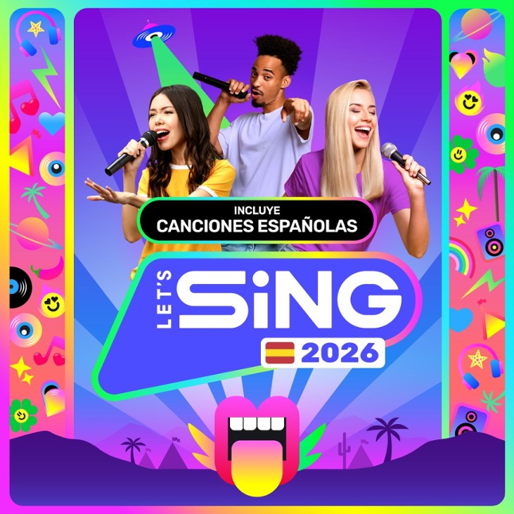 Games like Let's Sing 2026 con éxitos de España