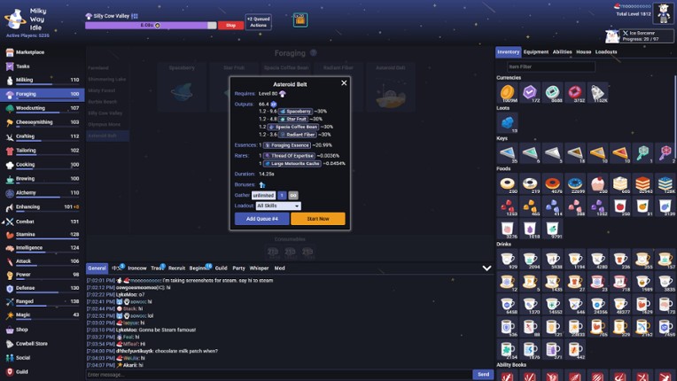 Milky Way Idle screenshot