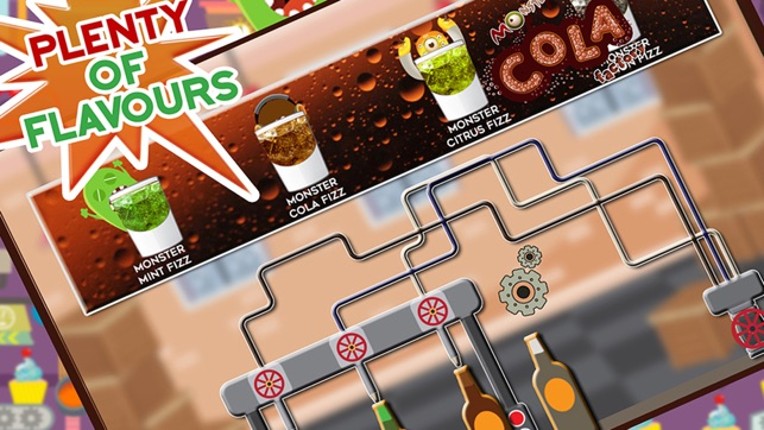 Monster Cola Factory Simulator - Learn how to make bubbly slushies &amp; fizzy soda in cold drinks factory Image