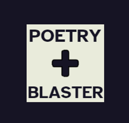 Poetry Blaster Game Cover