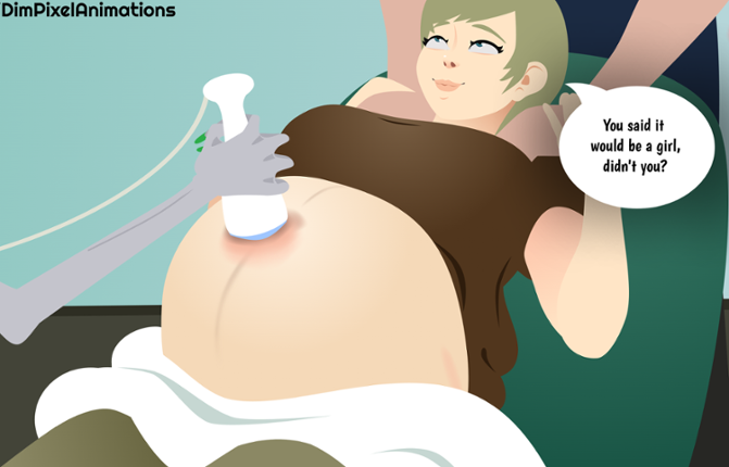 Ruth Hollyheath "Pregnancy Contest" Winner Pregnancy Progression Animation Image