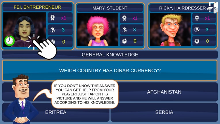Select Quiz screenshot
