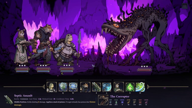 Skills & Raids screenshot