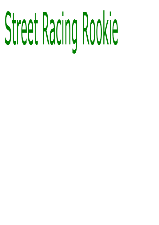 Games like Street Racing Rookie