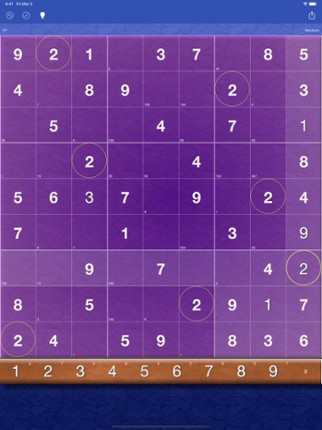 Sudoku (Oh No! Another One!) screenshot