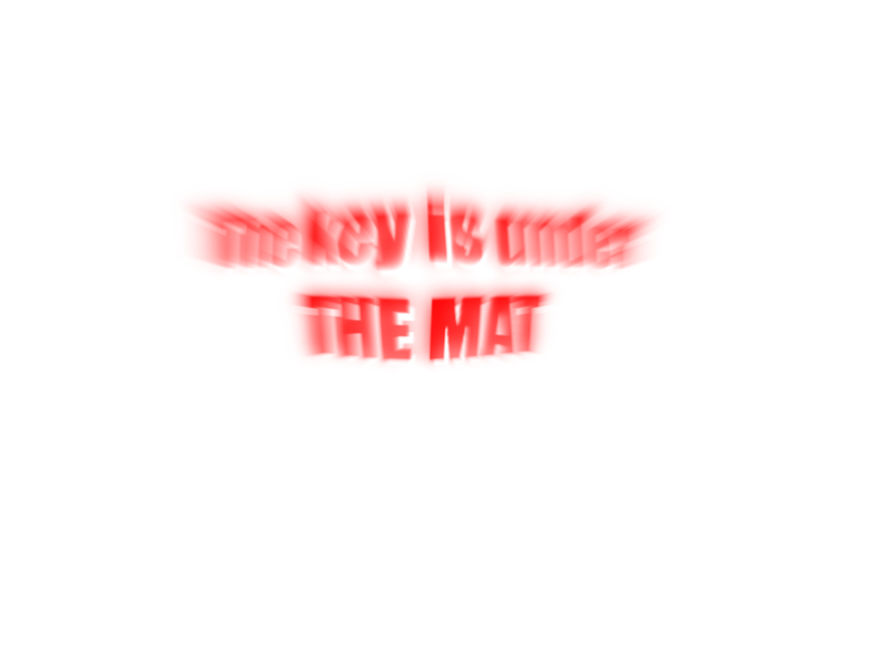 Games like The key is under the mat