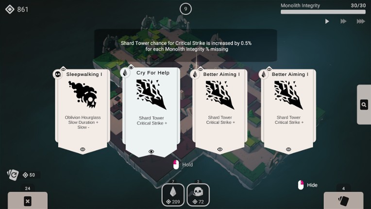 Wandering Monolith: Rogue TD screenshot