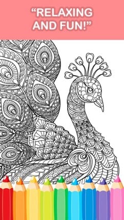 Adult Coloring Book - Free Mandala Color Therapy &amp; Image