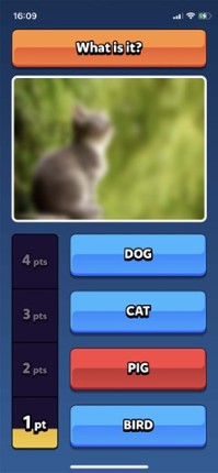 Blurry Quiz screenshot