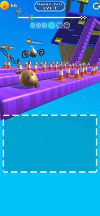 Draw Super Animal Race screenshot