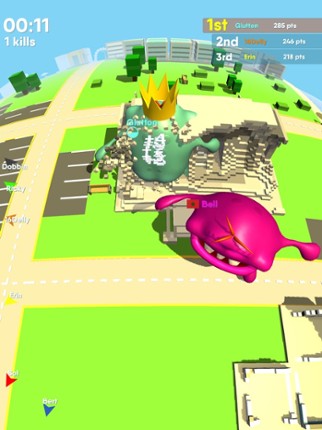 Eat Town.io screenshot