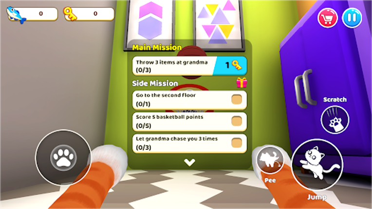 Cat Mayhem: Gran’s Angry screenshot