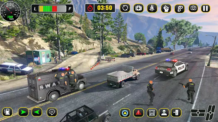 Police Car Chase: Thief Chase Image