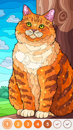 My Color Paint by Number Games screenshot
