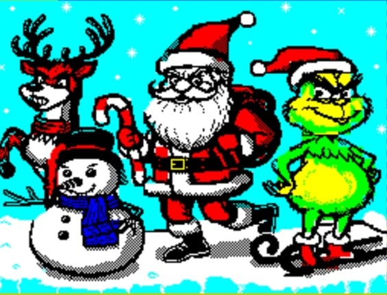 Crazy Christmas - zx spectrum 48/128 Game Cover