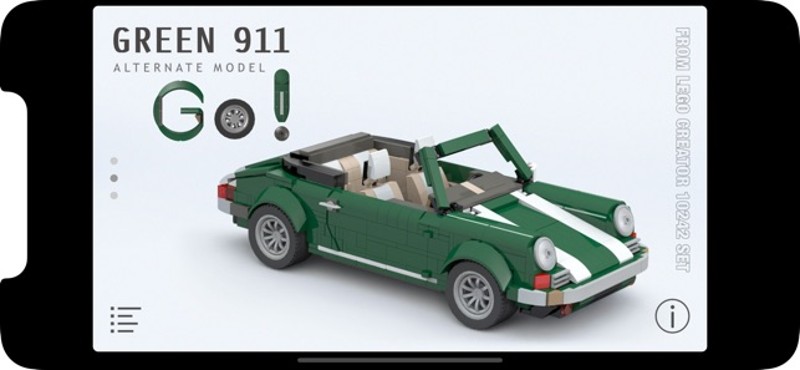 Green 911 for LEGO 10242 Set screenshot
