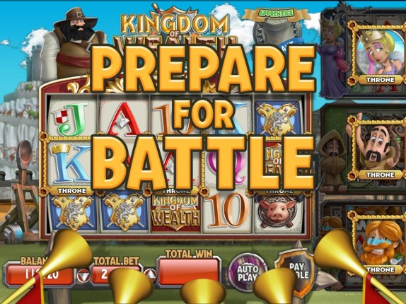 Kingdom of Wealth Slots screenshot