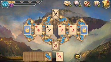 Mystic Journey: Tri Peaks Solitaire Image