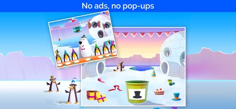 Puzzle game for toddlers full Image