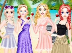 School Graduation Beach Party Image