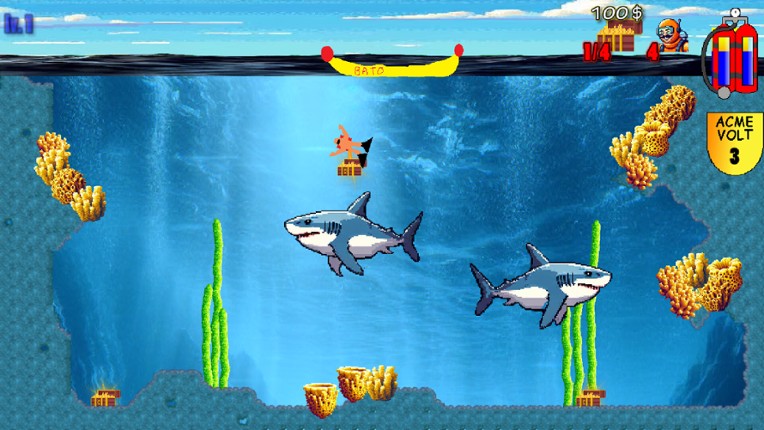 Shark's Treasures Adventure screenshot