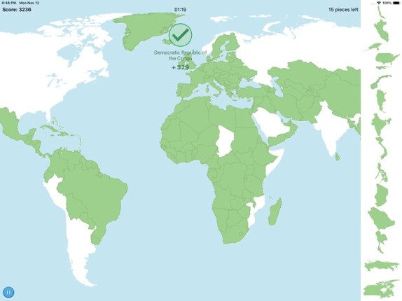 World Jigsaw screenshot