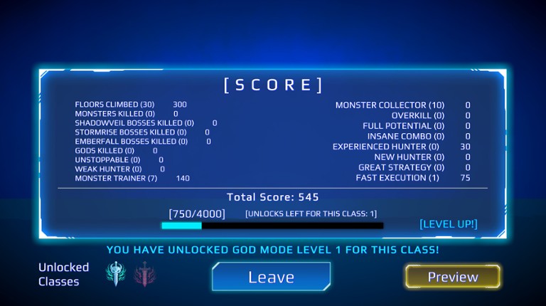 Blue Hunter screenshot