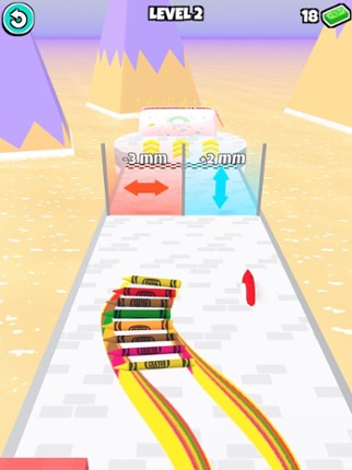 Crayon Run! screenshot