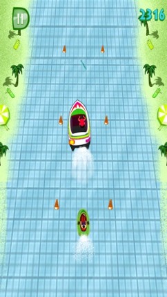 Doodle Speed Boat Stunt Race - Free Jet Ski Racing Game Image