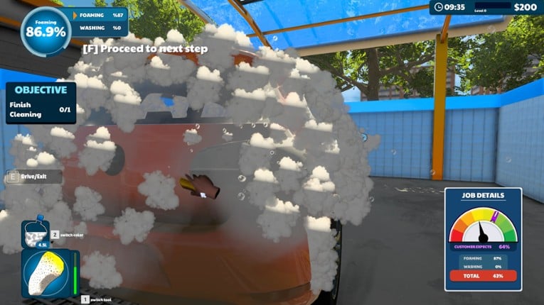 Express Car Wash Simulator : Prologue screenshot