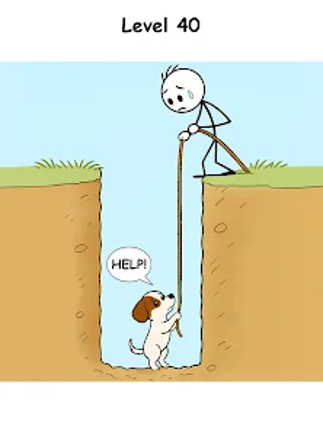 Stickman Long Hand Puzzle Game screenshot