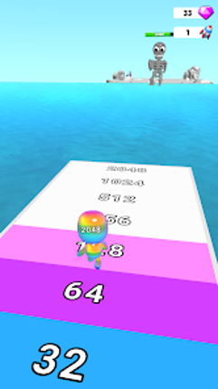 Man Runner 2048 screenshot