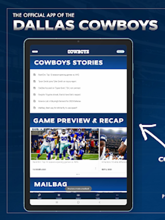 Dallas Cowboys screenshot