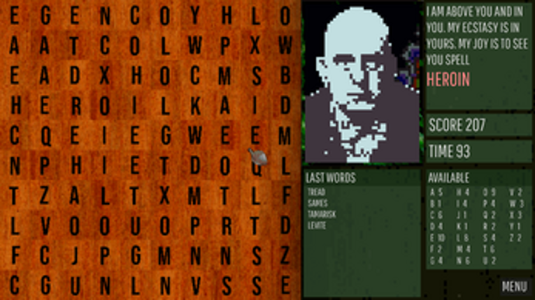 Crumbling Words Image