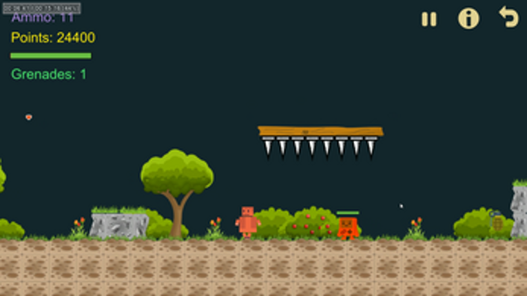 Orange Explorer - classic retro puzzle platformer Image