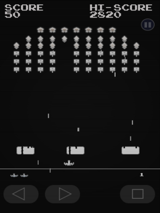 Vector Invaders in Space screenshot