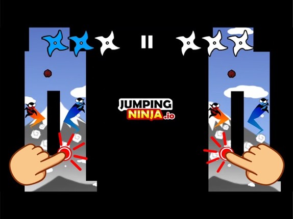 Jumping Ninja Party 2 Player screenshot