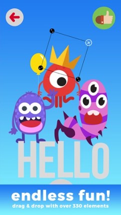 Kids Monster Creator - make funny monster images Image
