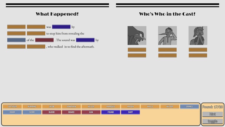 Murder at the Birch Tree Theater screenshot