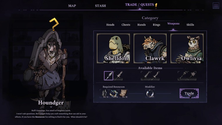 Skills & Raids screenshot