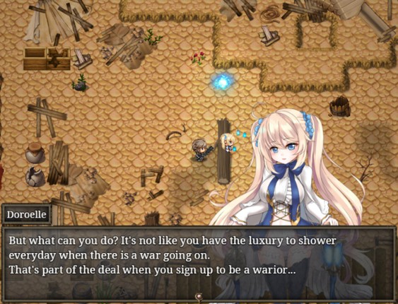 The Shimmering Horizon and Cursed Blacksmith screenshot