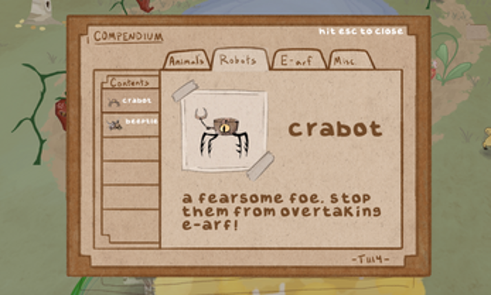 Tilly's Critter Command screenshot