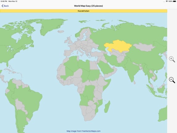 World Jigsaw screenshot