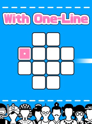 1-Line Puzzle Battle [VS FILL] screenshot