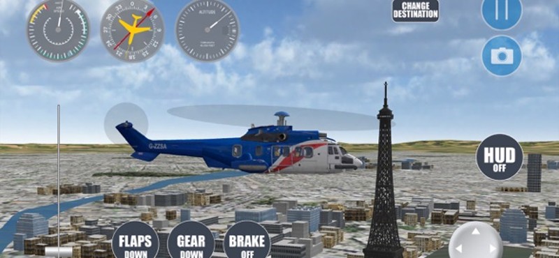 Airplane Paris screenshot