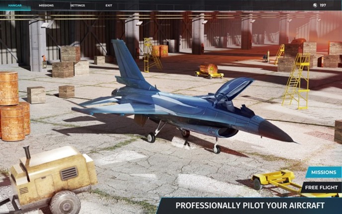 Airplane Sky Voyage Simulator screenshot