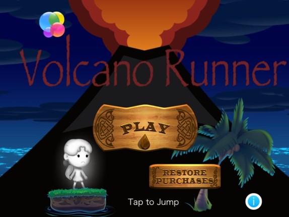 Amazing Volcano Runner screenshot