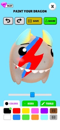 Dragon Widget Game screenshot