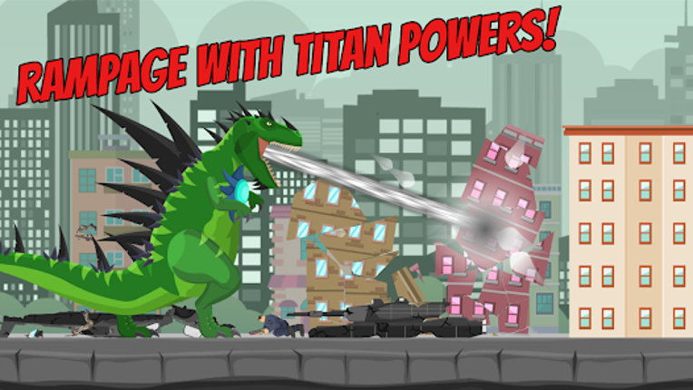 Hybrid Titan Rex: City Rampage screenshot